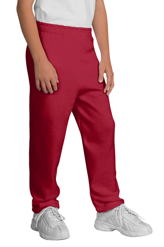 Port & Company Youth Core 7.8-ounce, 50/50 Cotton Poly Fleece Sweatpants